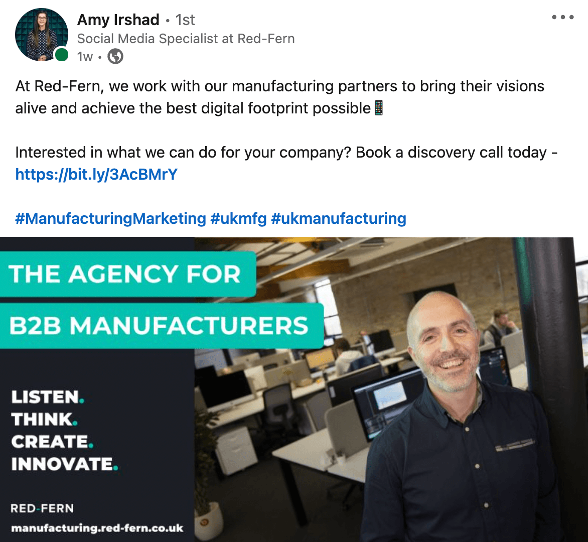 LinkedIn for manufacturers