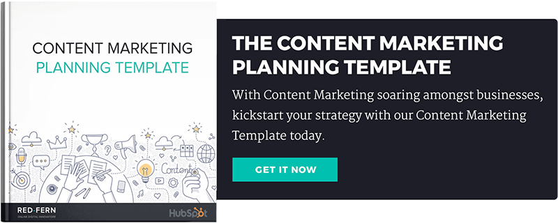 Content Marketing Planning Template