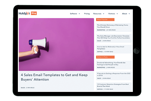 hubspot blog